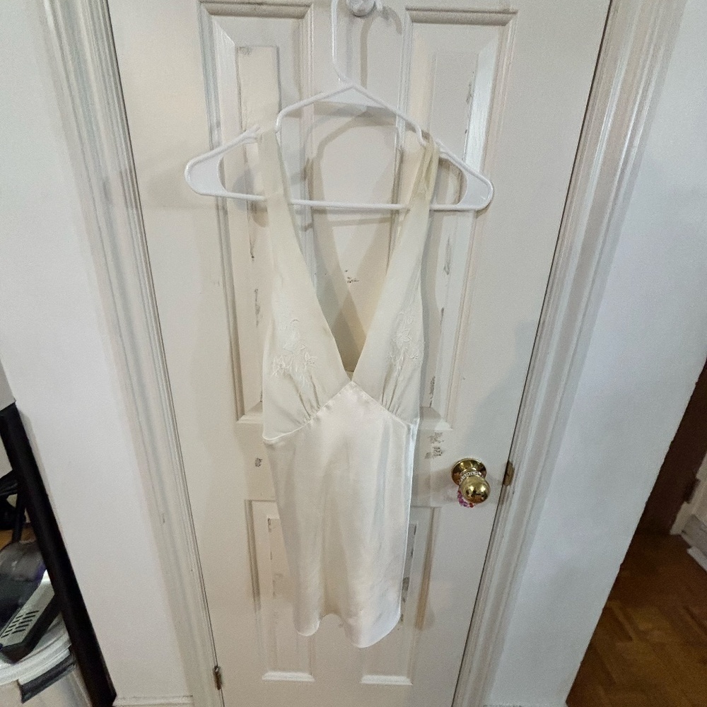 vintage beautiful beaded top / dress lingerie